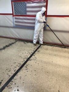 Asbestos Floor tile removal